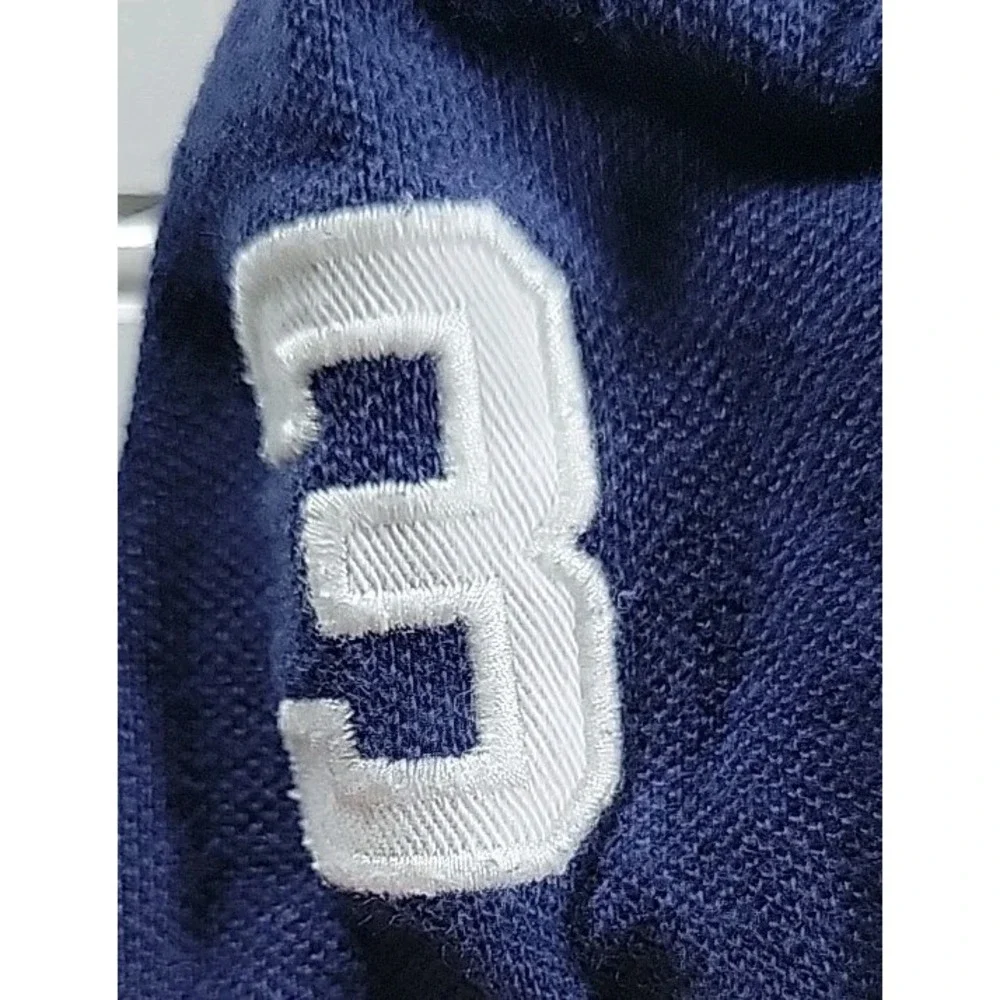 Ralph Lauren One Piece Baby 6 Months RED/BLUE LONG Sleeve Snap Closure Big Pony‎